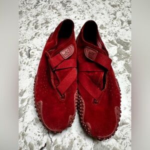 Puma Mostro Men’s Y2K Red Suede Streetwear Shoes Size 10